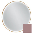 Зеркало Jacob Delafon Odeon Rive Gauche EB1289-S37, 70 см, с подсветкой, лакированная рама нежно-роз