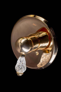 Смеситель встроенный Boheme Crystal (285-CRST) золото