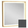 Зеркало Jacob Delafon Rythmik Pure 65 см EB1772-M53 матовый лак серый антрацит