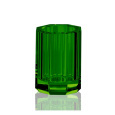 Стакан для зубных щёток Decor Walther Kristall (0923996), зеленый
