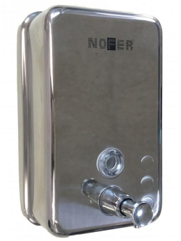 Диспенсер для жидкого мыла Nofer Inox 03041.S Матовая нержавеющая сталь