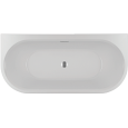 Акриловая ванна Riho DESIRE B2WVELVET - WHITE MATT/ BLACK MATTRIHO FALL - CHROMSPARKLE SYSTEM/LED