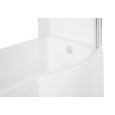 Акриловая ванна BESCO INSPIRO с душевой кабиной 150x70 R WAI-150-NPR