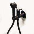 Webert EL870303560 PVC Гигиенический душ со смесителем (цвет черный)