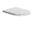 Сиденье GSI PuraNormKube 505568 для унитазов, цвет белый (микролифт)