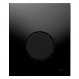 TECEloop Панель смыва для писсуара из черного стекла, цвет черный