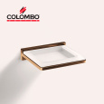 Colombo Design LOOK B1601.VL - Стеклянная мыльница в комплекте с настенным держателем (Vintage)