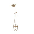 Комплект для ванны и душа (излив резной 20 см, лейка "Цветок") Bronze de Luxe WINDSOR (10120F)