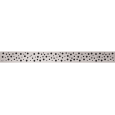 Решетка для лотков AlcaPlast BUBLE-300M нержавеющая сталь глянцевая