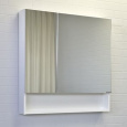 Зеркало-шкаф Comforty Никосия-80 белый глянец