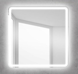 Зеркало BelBagno SPC-MAR-800-800-LED-BTN 80x 80 см со встроенным светильником