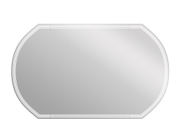 Cersanit KN-LU-LED090*100-d-Os Зеркало LED 090 design 100x60 с подсветкой с антизапотеванием овально