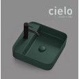 Ceramica CIELO Shui Comfort SHCOLAQF MU - Раковина для ванной комнаты 44*43 см, подвесная - накладна
