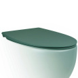 Крышка-сиденье для унитаза c микролифтом SoftClose AeT Dot 2.0 цвет зеленый мох матовый C555R143