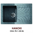 Мойка для кухни Omoikiri Hanoki (OHA-78-1-GR-BL) черный
