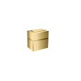 Axor Edge 46770990 Встраиваемый запорный вентиль (внешняя часть), цвет: полир. золото