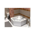 Акриловая ванна 148х148 Aquatek Лира (LIR150-0000006), цвет белый