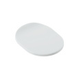 Artceram CHIC CHA001 05 71 Сиденье для унитаза с микролифтом, цвет белый матовый, петли хром