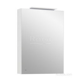 Зеркальный шкаф Roca Oleta 50 правый, белый глянец, A857644806