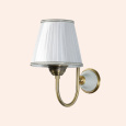 TW Harmony 029, настенная лампа светильника с основанием, цвет: белый/бронза, абажур на выбор