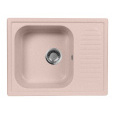 000-Мойка кухонная AquaGranitEx M-13 (315) розовый