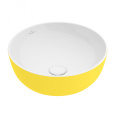 Villeroy Boch Artis 417943BCT4 Раковина накладная круглая для ванной комнаты 43 см (цвет lemon)