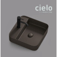 Ceramica CIELO Shui Comfort SHCOLAQF FN - Раковина для ванной комнаты 44*43 см, подвесная - накладна