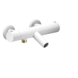 Термостатический смеситель для ванны Nobili LiveLV00010/1WM матовый, белый