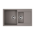 Кухонная мойка Omoikiri Daisen 86-2-GR Artgranit (4993475) leningrad grey
