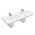 Villeroy Boch Avento 4A23CKR1 Раковина двойная для ванной на 120 см (цвет альпийский белый ceramicpl