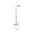 Mamoli Shower Systems 382708220021 Душевая стойка с термост, смесителем верхним и ручным душем, Chro