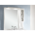 EBAN Singolo DX Зеркало в раме со шкафчиком правым, цвета: bianco decape.