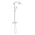 Фото Душевая система Grohe Rainshower SmartActive 310 26647LS0 с термостатом, белая луна