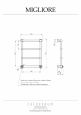 Фото Migliore Colosseum 20281 SX Полотенцесушитель электрический, хром