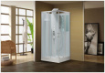 Душевая кабина 90x90x226 Aquanet (00213317) С гидромассажем, Акрил, Поддон низкий
