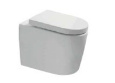 Cielo Smile SMVAS + MABX Унитаз напольный-пристенный в комплекте с керамической полкой (белый)