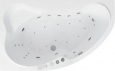 Акриловая ванна 160x100 Aquanet (00187413), асимметричная