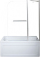 Шторка для ванны Aquanet SG-1200, прозрачное стекло