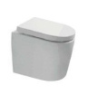 Cielo Smile SMVAPR + MABX Унитаз напольный-пристенный в комплекте с керамической полкой (белый)