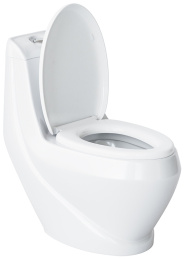 Напольный унитаз моноблок Laguraty 2160А крышка микролифт