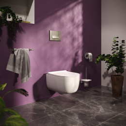 Фото Инсталляция для унитаза Berges Novum 040242 кнопка S2 матовый хром