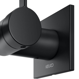 Фото Смеситель для умывальника Keuco Ixmo 59516371102, черный, матовый