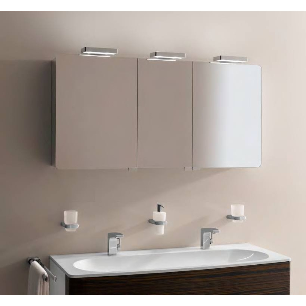 Зеркальный шкаф Keuco Elegance 21604176302, алюминий