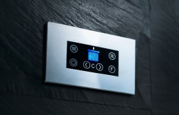 NOBILI Loop E AD139/93CR Верхний душ с хромотерапией (хром)