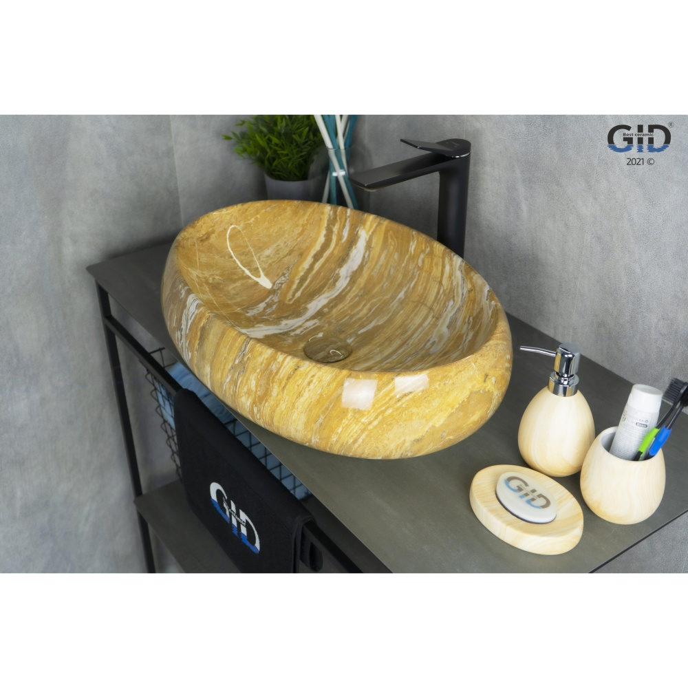 Раковина накладная Gid Mnc164
