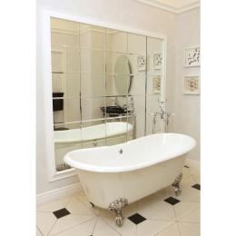 Чугунная ванна Devon&Devon Admiral 2MRADMIRALCRDD, 185 х 85 см