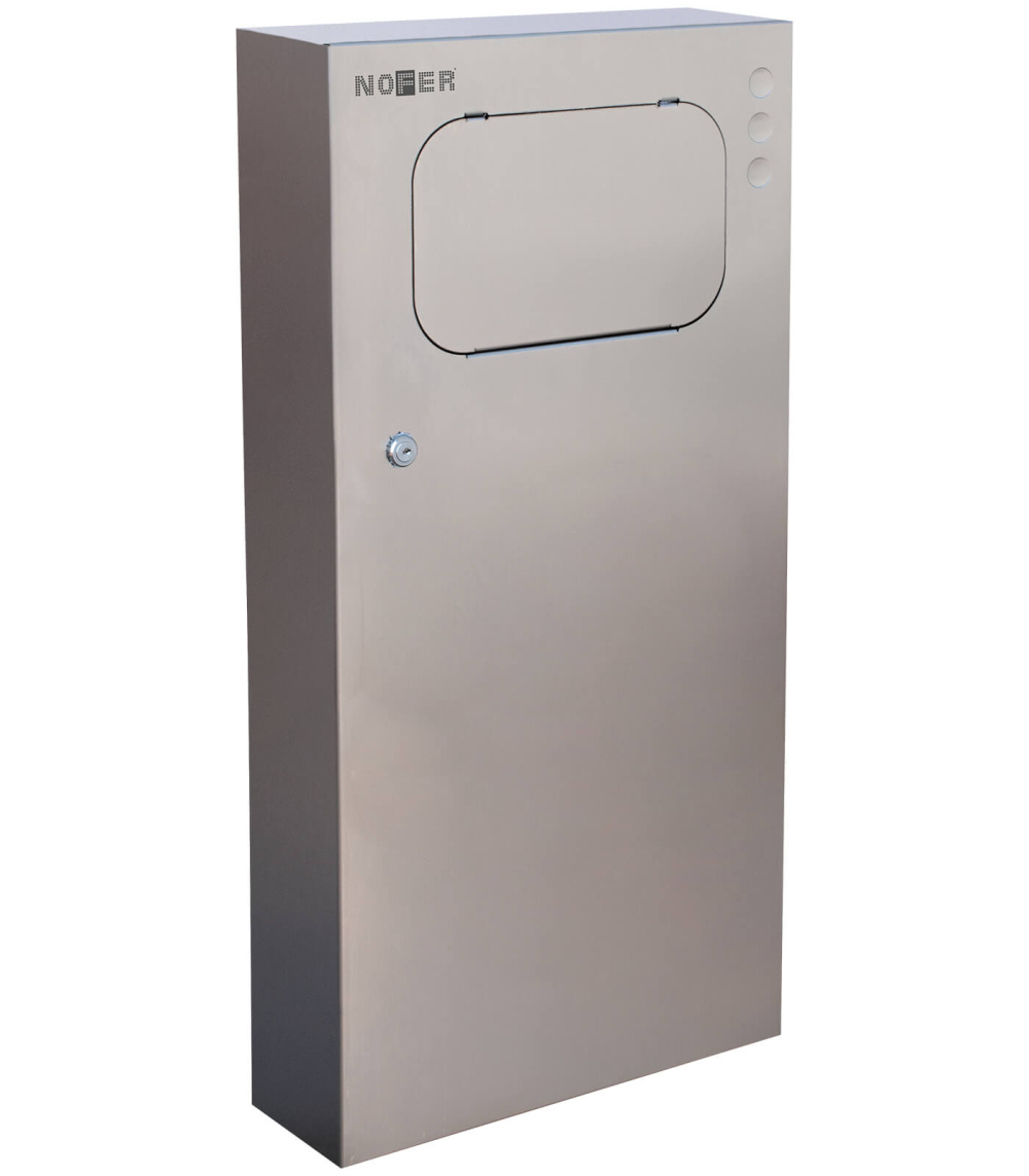 Фото Nofer 14107.S Настенный контейнер для мусора