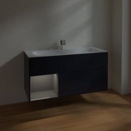 Villeroy Boch Finion F060GKHG Тумба под раковину 1196х498 мм (anthracite matt/midnight blue matt)