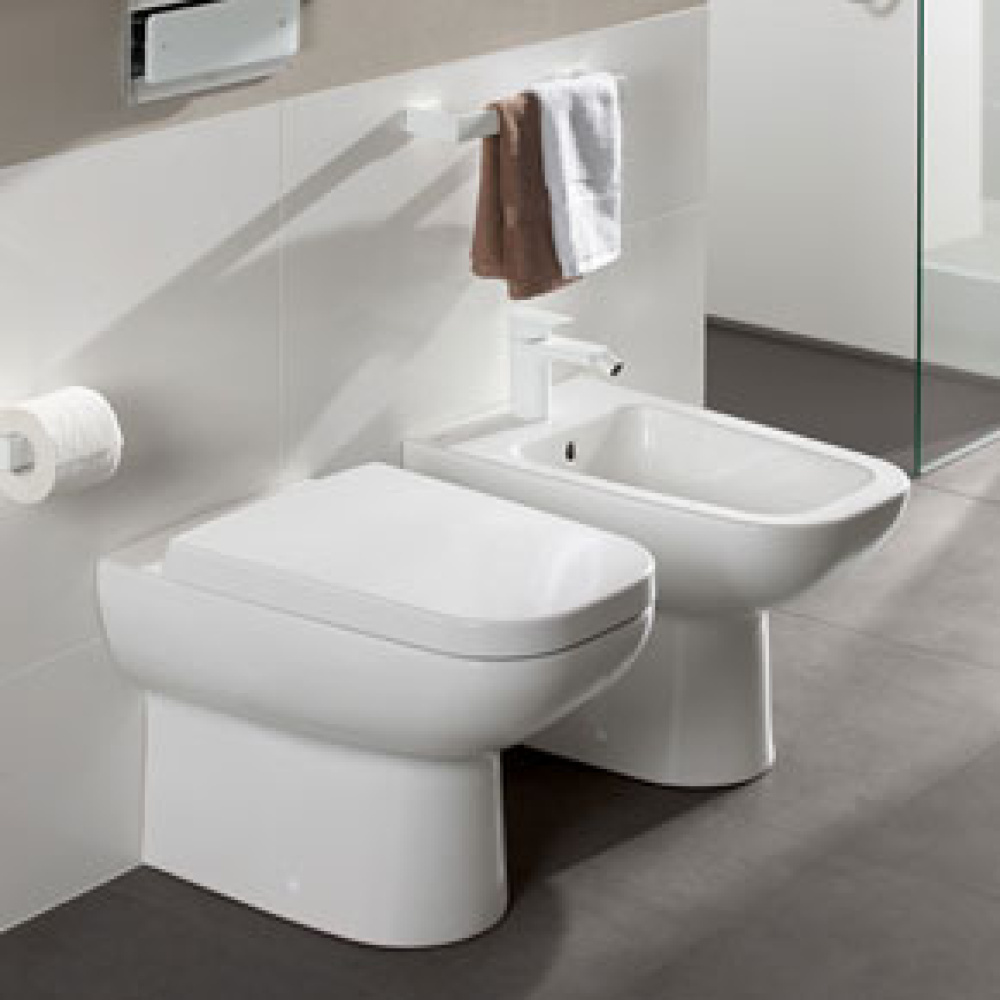 Villeroy&Boch Joyce 54080001 Биде напольное (альпийский белый)