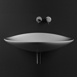 Фото Antonio Lupi Venere VENERE Bianco/cr подвесная овальная, 40х60см, цвет: белый